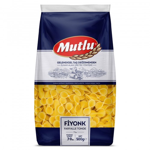 Mutlu Fiyonk Makarna Paket 500 Gr